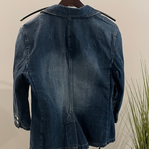 Inked and Faded Jean Jacket - Picture 4 of 5